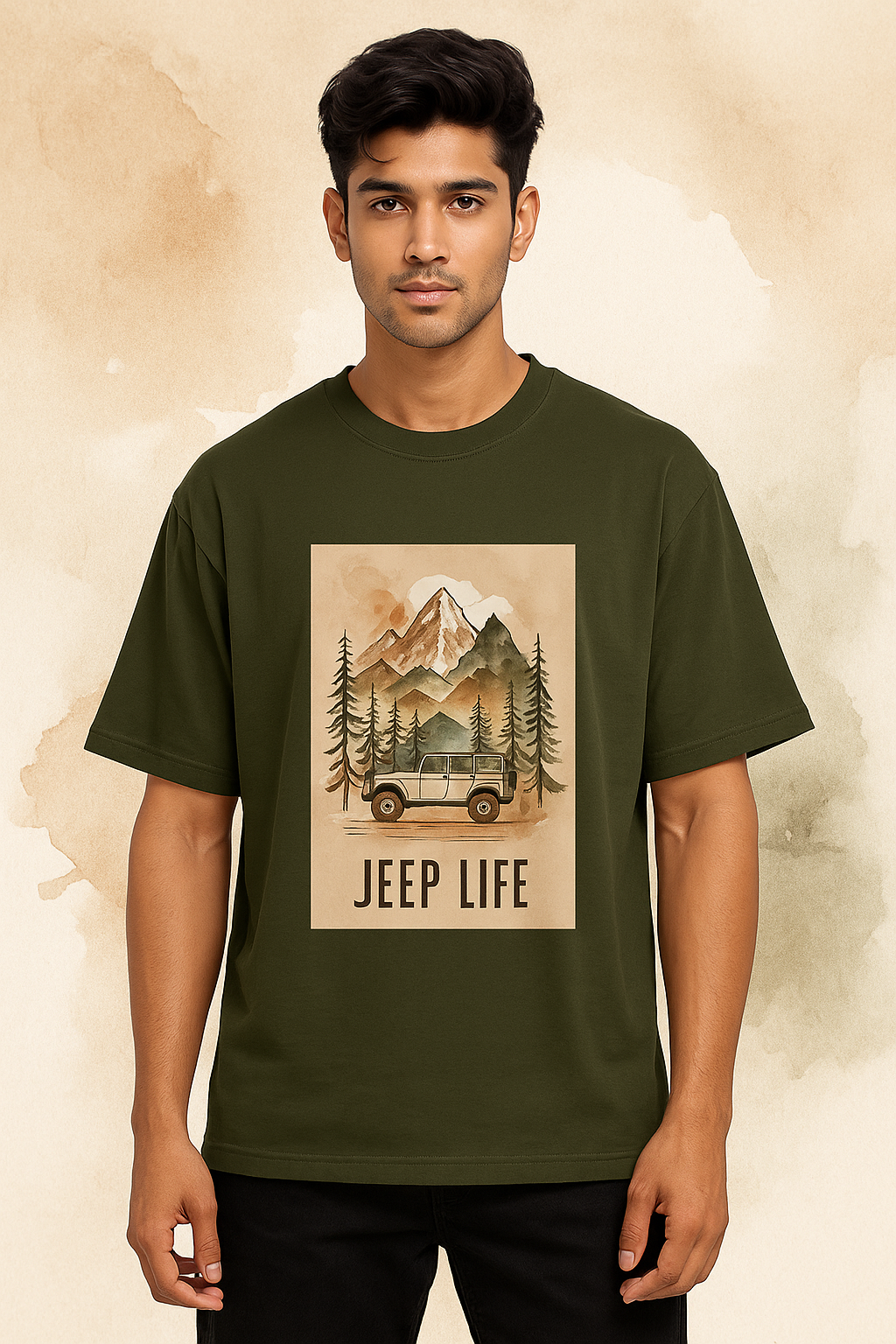 JEEP LIFE -OVERSIZED ADVENTURE TEE